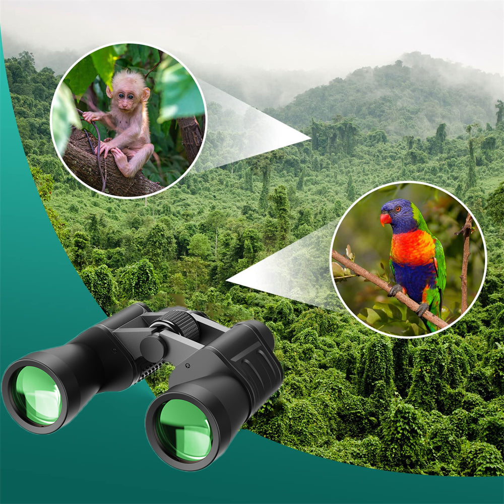 180x100 HD Military Zoom Powerful Binoculars Day/Low Night Optics Hunting & Case