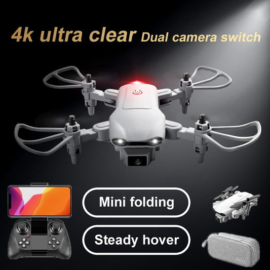 RC Drone 4k HD Wide Angle Camera WIFI FPV Drone Dual Camera Quadcopter