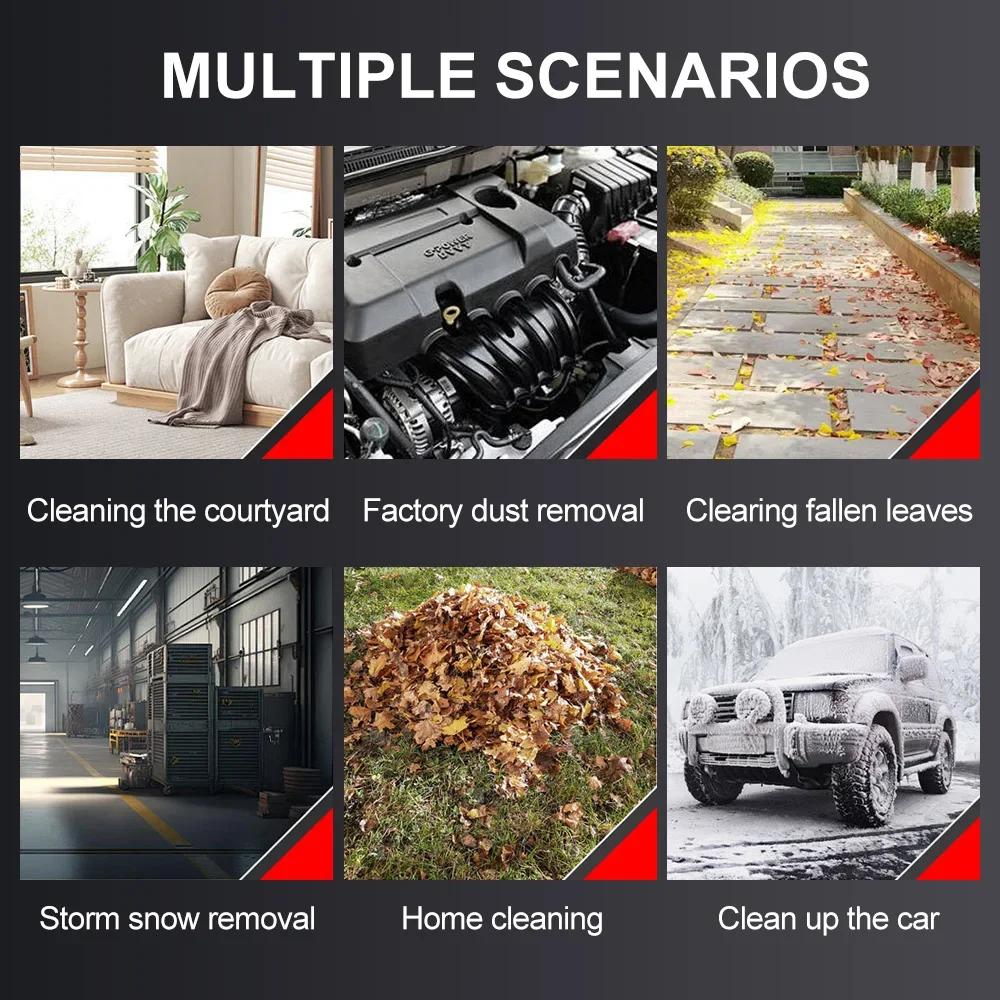 Turbo Jet Blower Cordless Super Power Mini Air Duster For Car Drying Cleaning