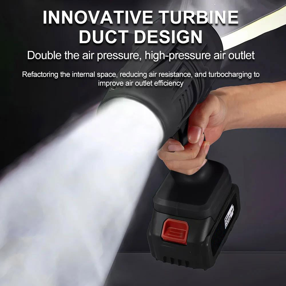 Turbo Jet Blower Cordless Super Power Mini Air Duster For Car Drying Cleaning