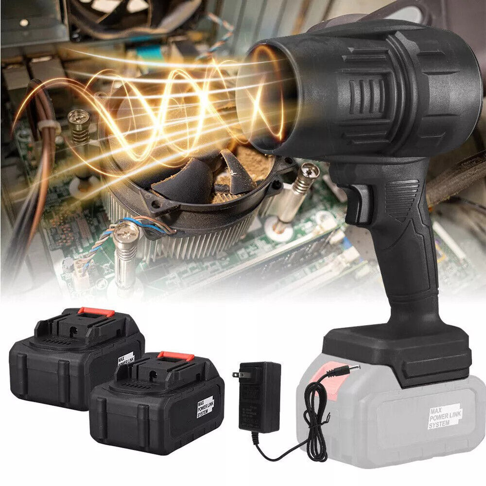 Turbo Jet Blower Cordless Super Power Mini Air Duster For Car Drying Cleaning