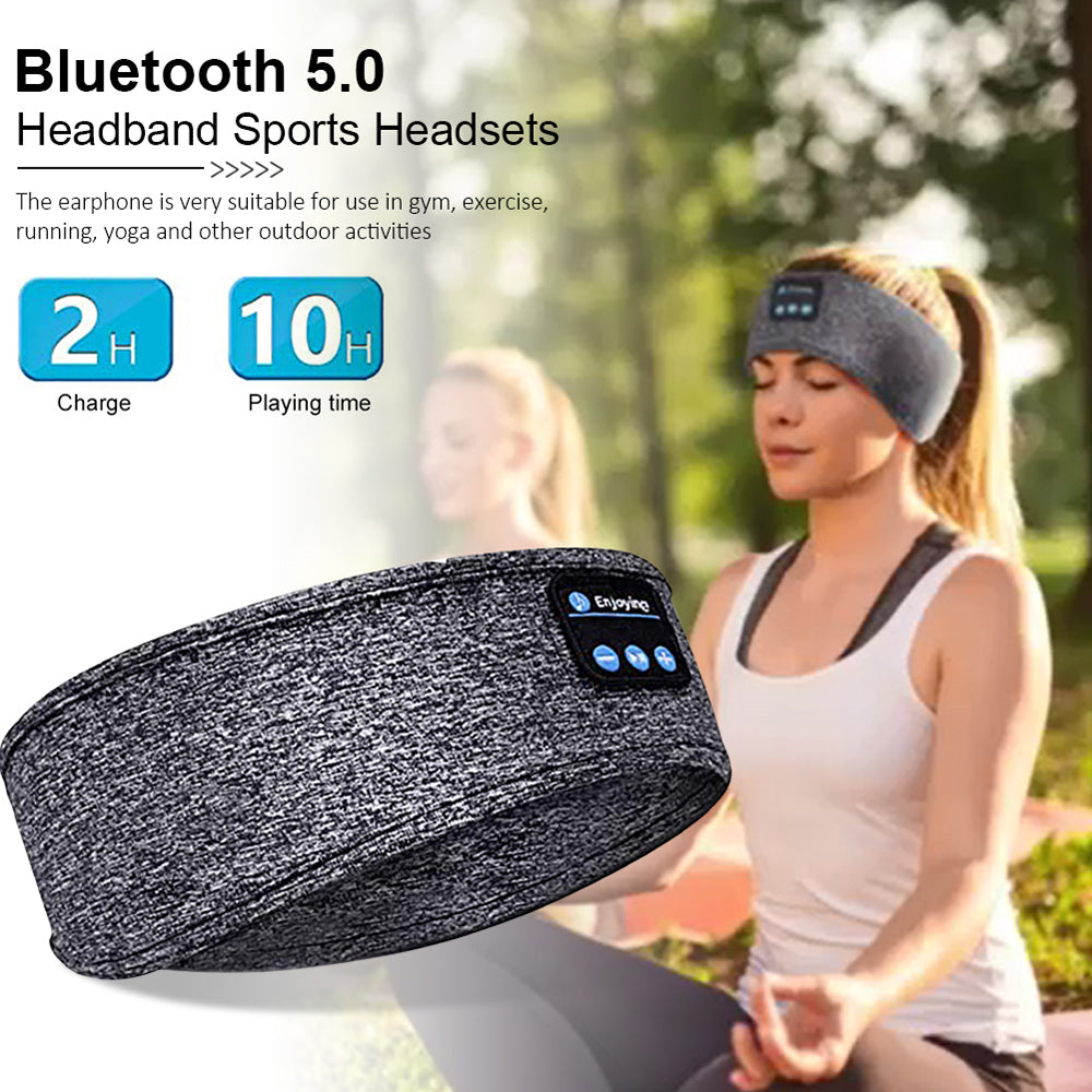 Waterproof Bluetooth 5.0 Earbuds Sleep Wireless Headphones Headband Headsets
