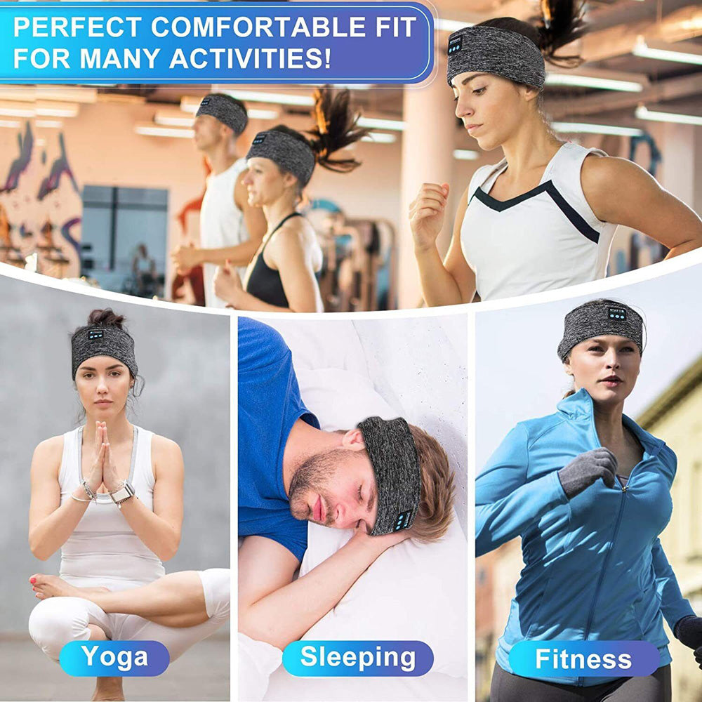 Waterproof Bluetooth 5.0 Earbuds Sleep Wireless Headphones Headband Headsets