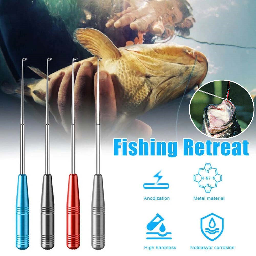4PCS Fish Hook Quick Release Device Fishhook Detacher Remover Safety Extractor