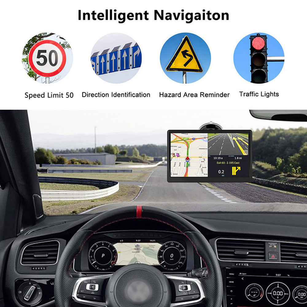 GPS Navigation For Car/Truck Touch Screen Maps w/ Spoken Direction 7" 8G+256M