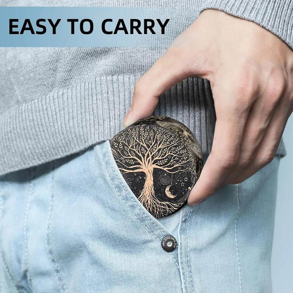 2.5" Herb Tobacco Grinder Spice Herbal Metal Smoke Crusher Handle Hand Muller US