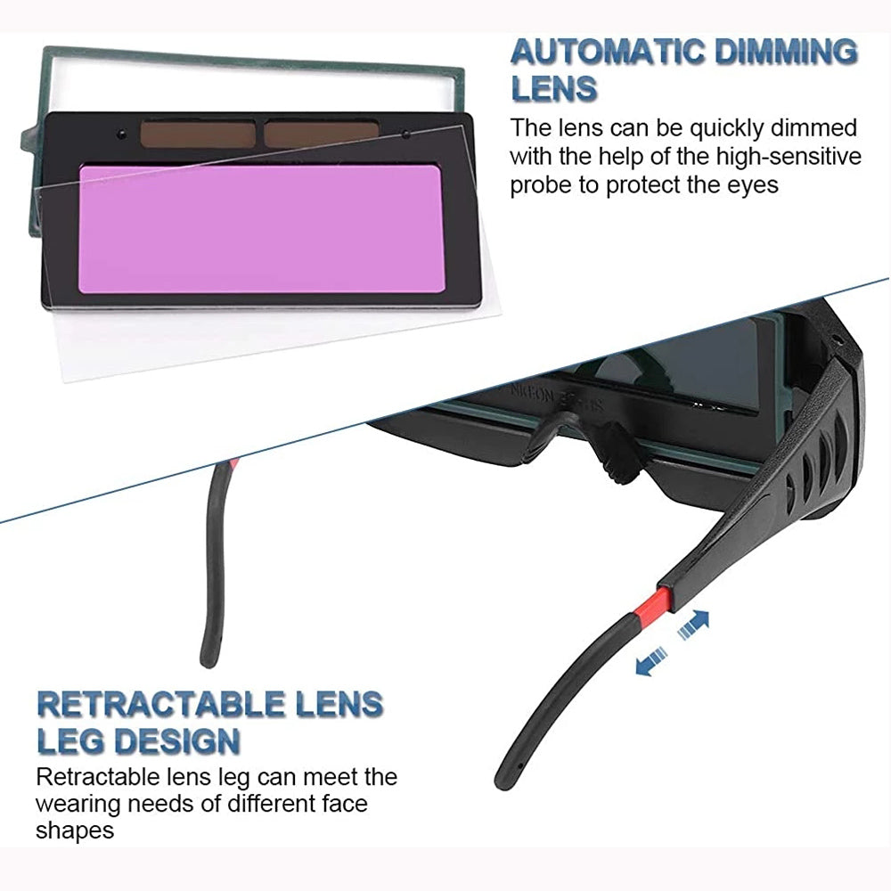 Welding Welder Glasses Mask Solar Auto Darkening Welding Helmet Eyes Goggle