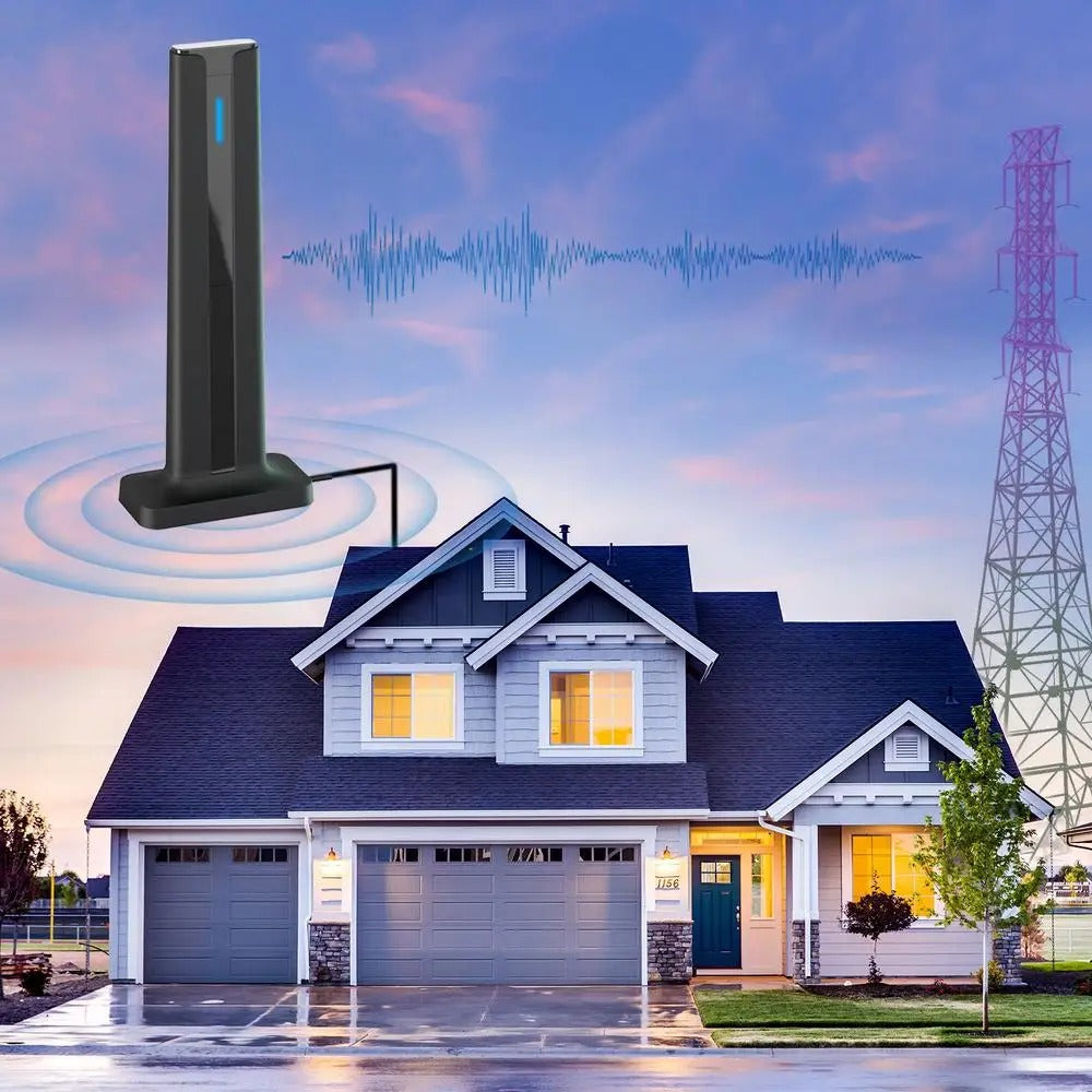 6000 Miles Upgraded TV Antenna Digital HD Indoor HDTV 1080P 4K Long Range