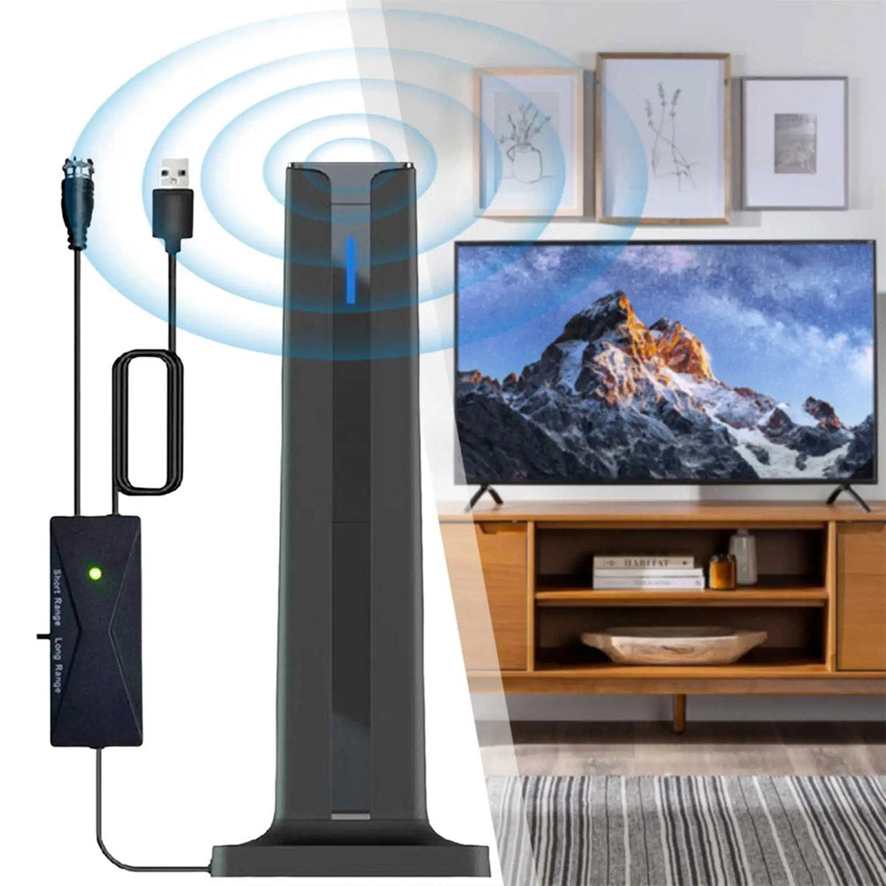 6000 Miles Upgraded TV Antenna Digital HD Indoor HDTV 1080P 4K Long Range