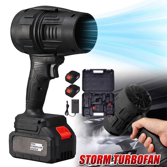 Turbo Jet Blower Cordless Super Power Mini Air Duster For Car Drying Cleaning