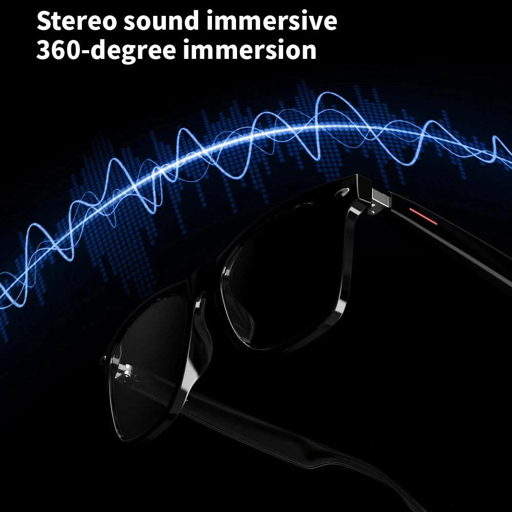 Smart Glasses Polarized Bluetooth 5.3 Call Music Sunglasses Headset Headphone