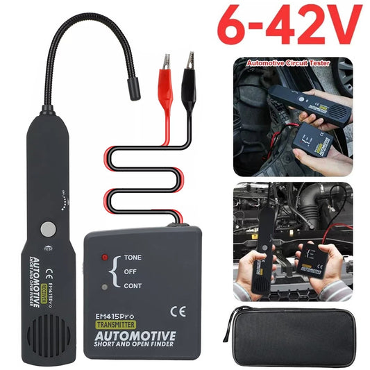 Circuit Tester Automotive Short and Open Finder DC 6-42V Car Wire Tracker Tool